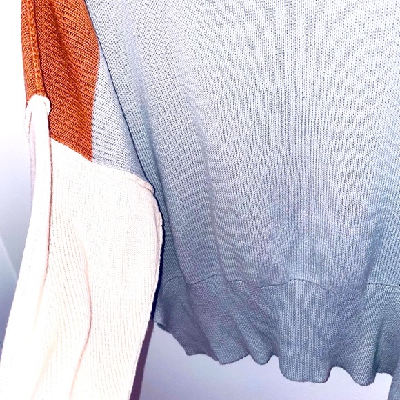 Colorblock Women's Cozy Sweater lightweight LIKE NEW Size Small - Picture 8 of 12